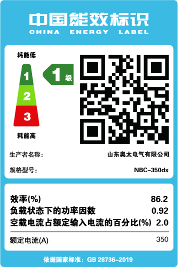 能效標識【NBC-350dx】